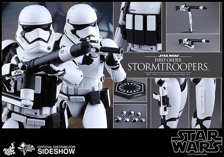 Hot Toys MMS319 Star Wars The Force Awakens First Order Stormtroopers Set