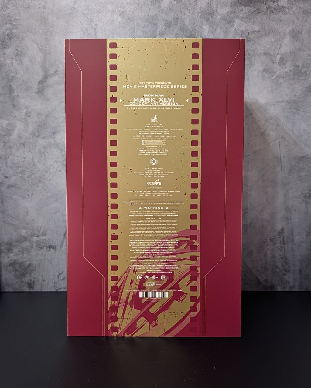 Hot Toys MMS489 Marvel Iron Man Concept Art Version First 10 Years