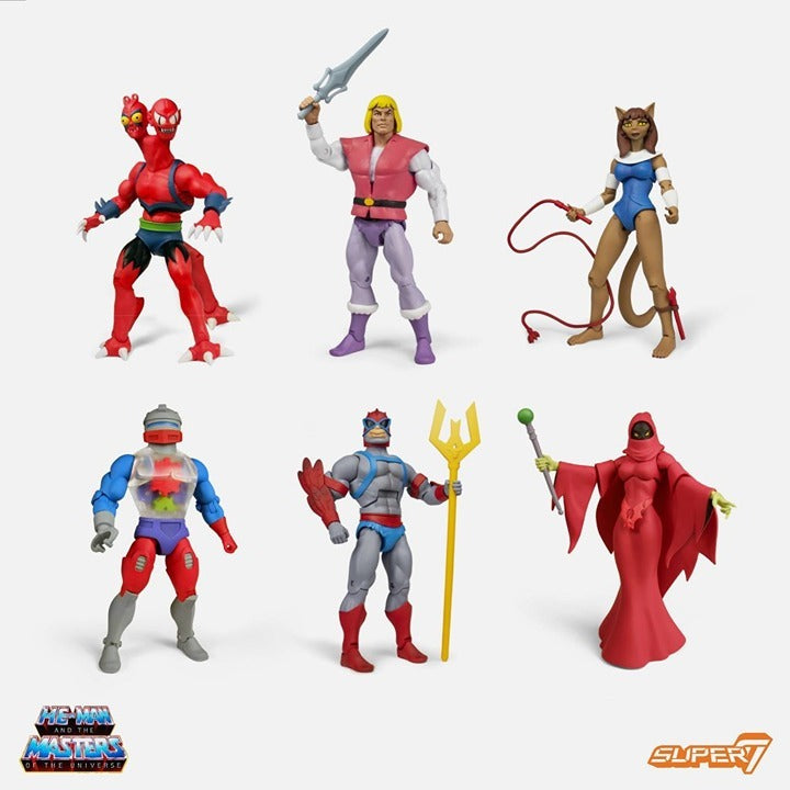 Super7 MOTU Classics Club Grayskull Wave 4 Case Set