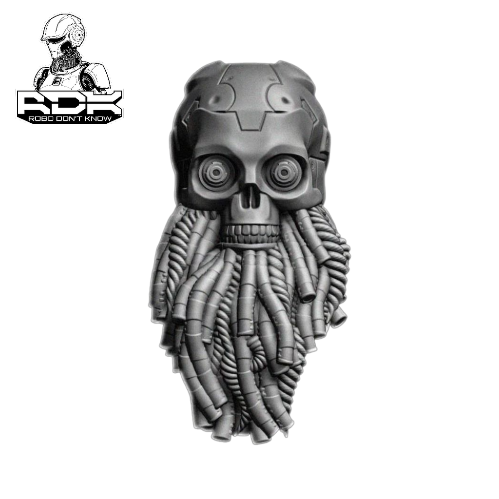 Robo Android Skull
