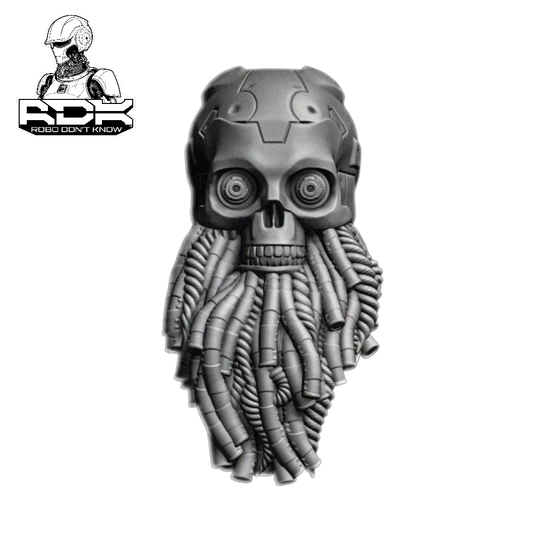 Robo Android Skull