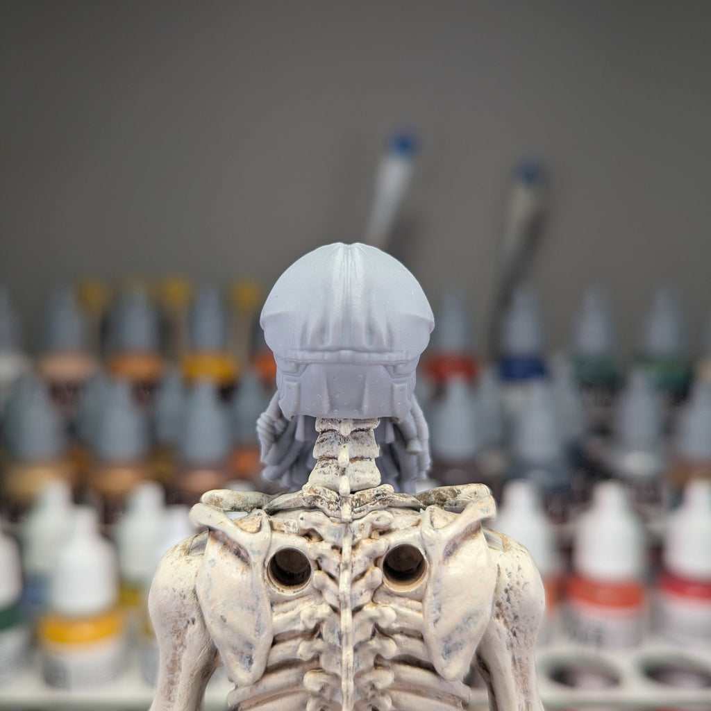 Robo Android Skull w/Hat