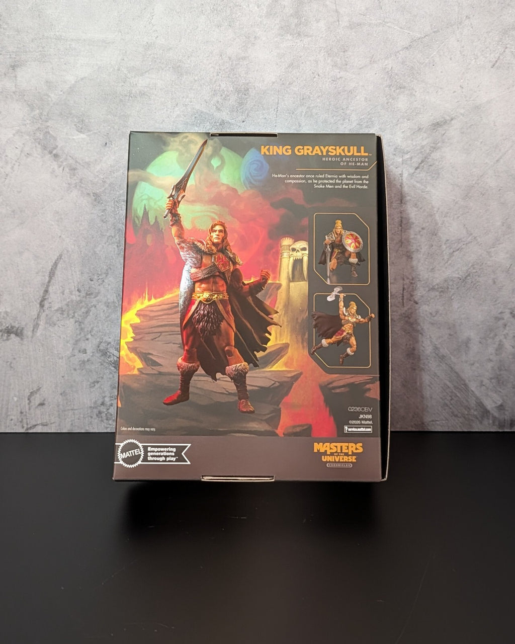 2026 Mattel Masters of the Universe Chronicles KING GRAYSKULL Action Figure NEW