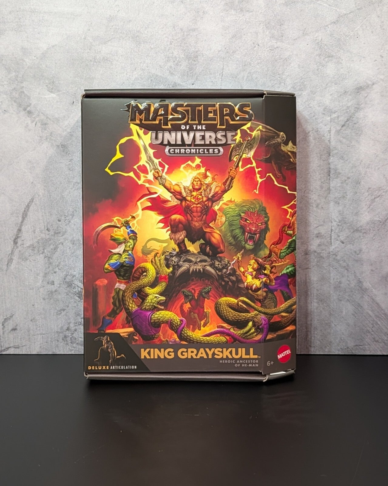 2026 Mattel Masters of the Universe Chronicles KING GRAYSKULL Action Figure NEW