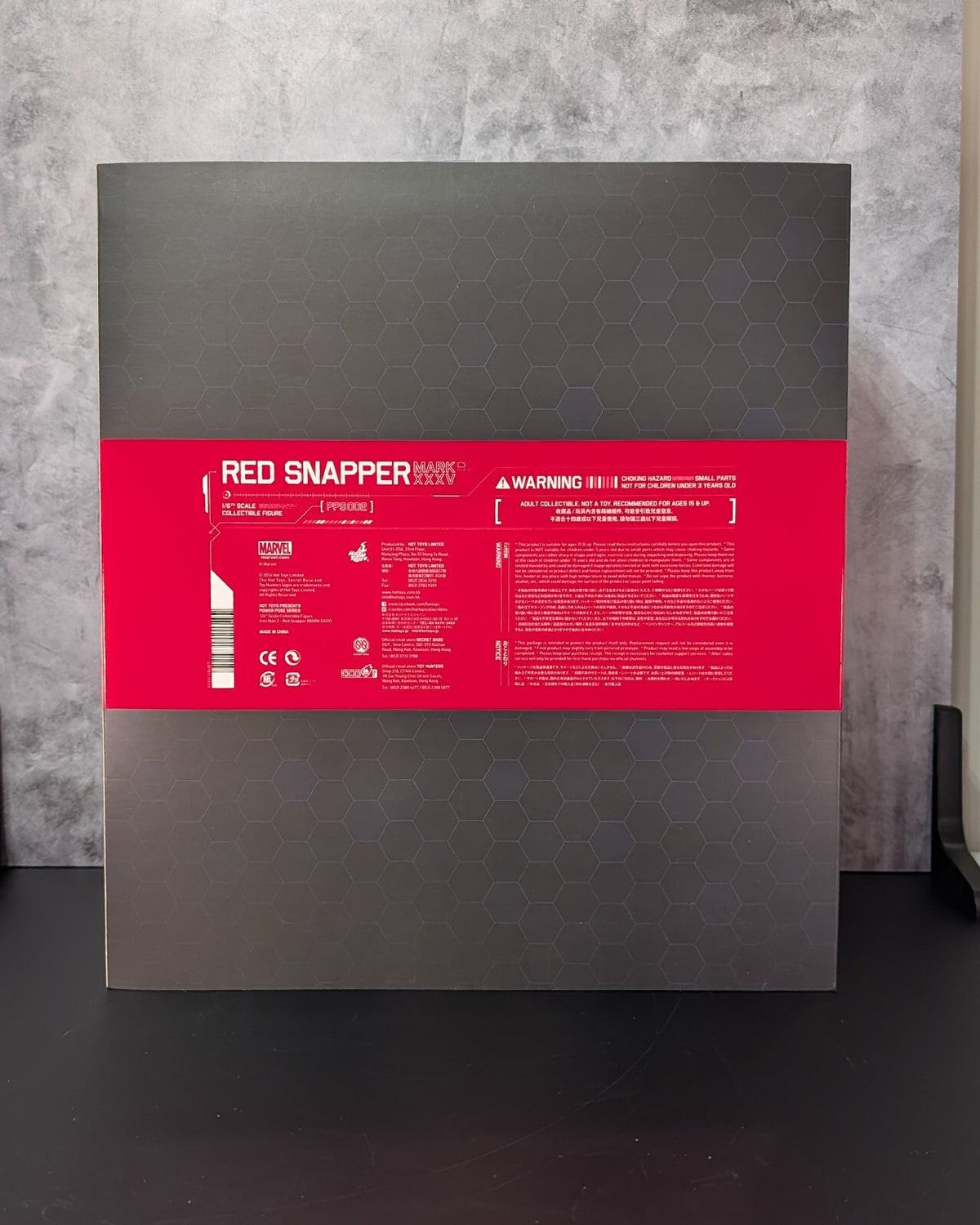 Hot Toys PPS002 Marvel Iron Man 3 Iron Man Mark XXXV Red Snapper