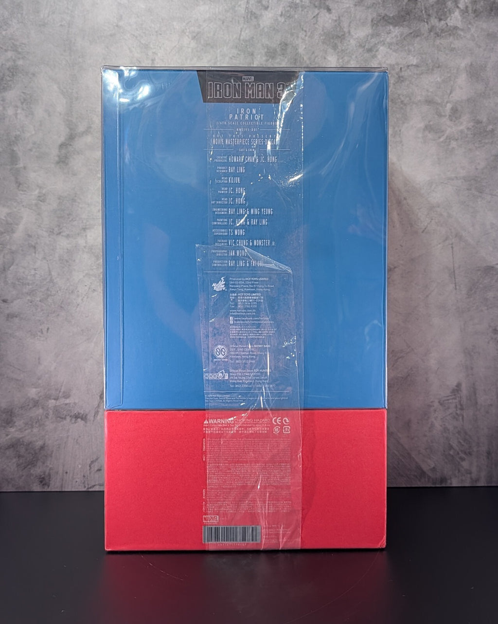 Hot Toys MMS195-D01 Marvel Iron Man 3 Iron Patriot
