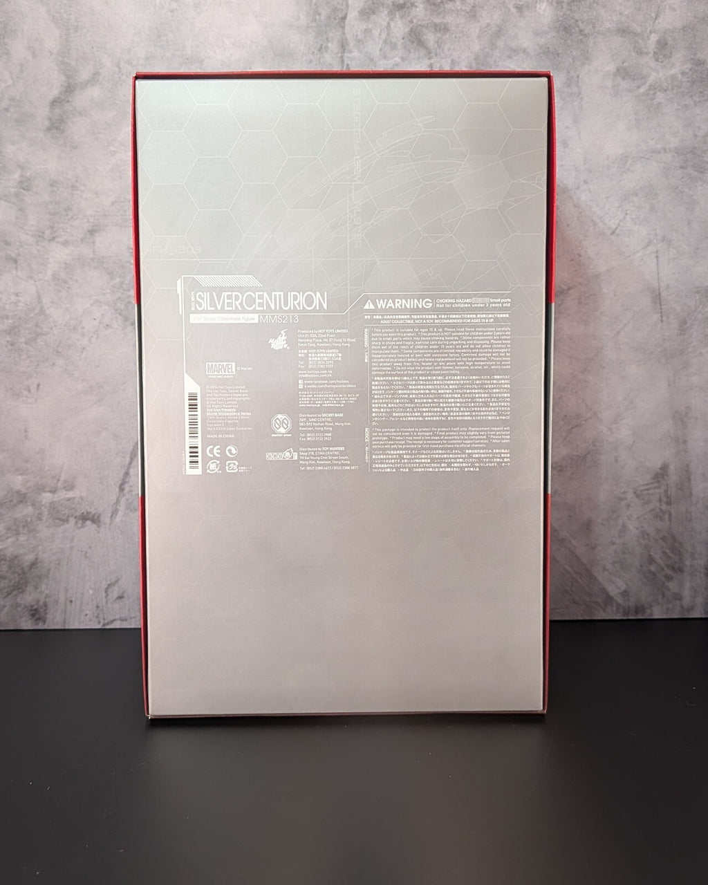 Hot Toys MMS213 Marvel Iron Man 3 - Iron Man Mark XXXIII Silver Centurion