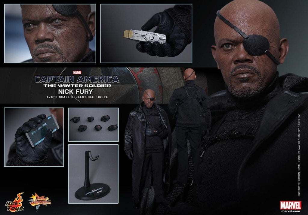 Hot Toys MMS315 Marvel Captain America Winter Soldier Nick Fury