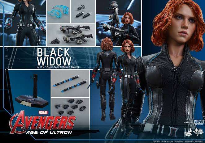 Hot Toys MMS288 Marvel Avengers AOU Black Widow