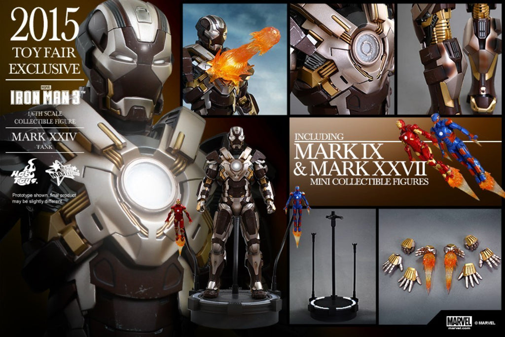 Hot Toys MMS303  Marvel Iron Man 3 Iron Man Mark XXIV Tank