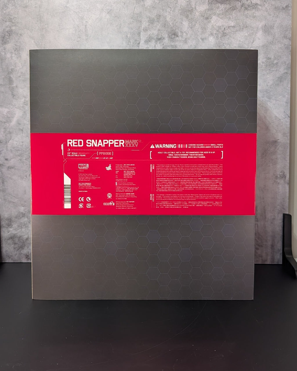 Hot Toys PPS002 Marvel Iron Man 3 Iron Man Mark XXXV Red Snapper
