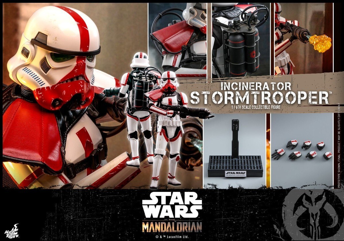 Hot Toys TMS012 Star Wars The Mandalorian Incinerator Trooper