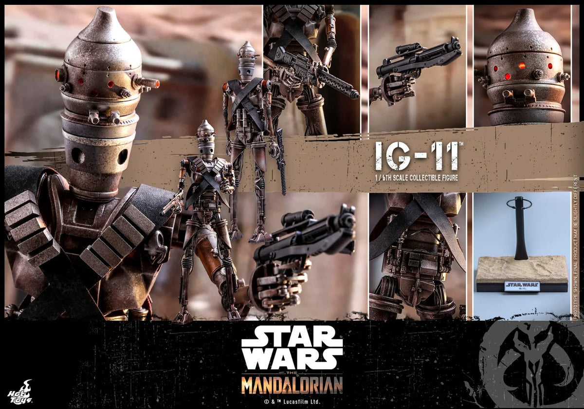 Hot Toys TMS008 Star Wars The Mandalorian IG-11