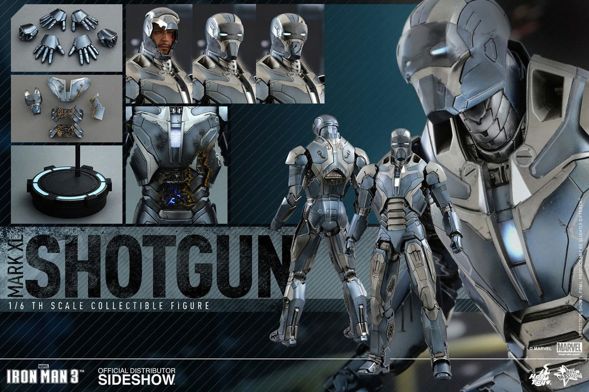 Hot Toys MMS309 Marvel Iron Man 3 Iron Man Mark XL - Shotgun