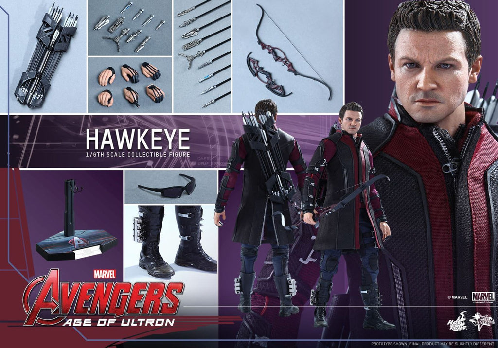 Hot Toys MMS289 Marvel Avengers AOU Hawkeye