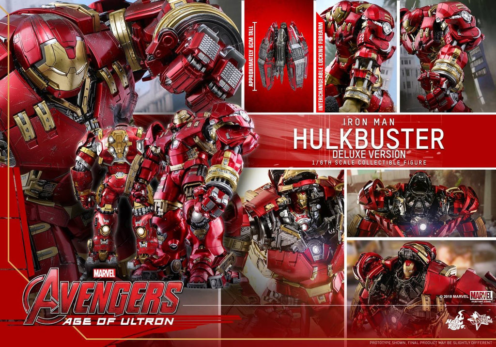 Hot Toys MMS510 Marvel Avengers Age of Ultron Hulkbuster Deluxe Version