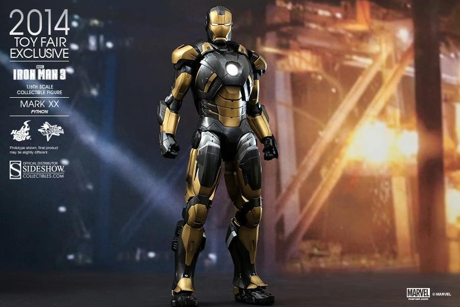 Hot Toys MMS248 Marvel Iron Man 3 - Iron Man Mark XX Python