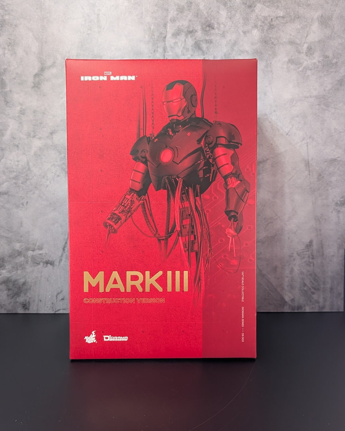 Hot Toys DS003 Marvel Iron Man Mark III Construction Version