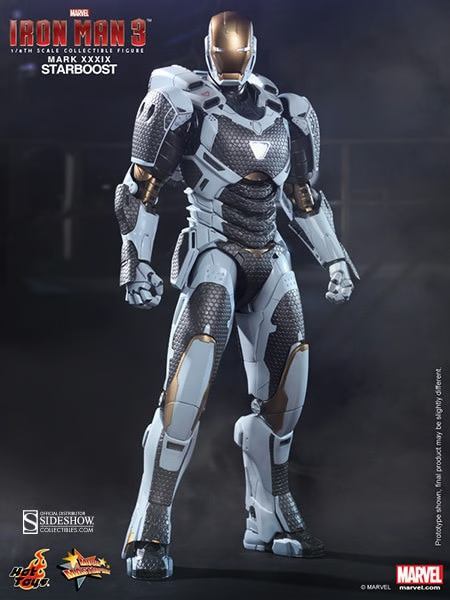 Hot Toys MMS214 Marvel Iron Man 3 - Iron Man Mark XXXIX Starboost