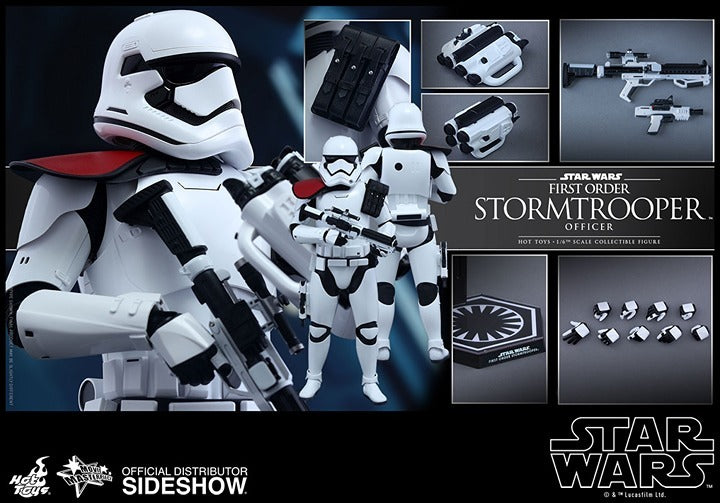 Hot Toys MMS334 Star Wars The Force Awakens First Order Stormtrooper Officer