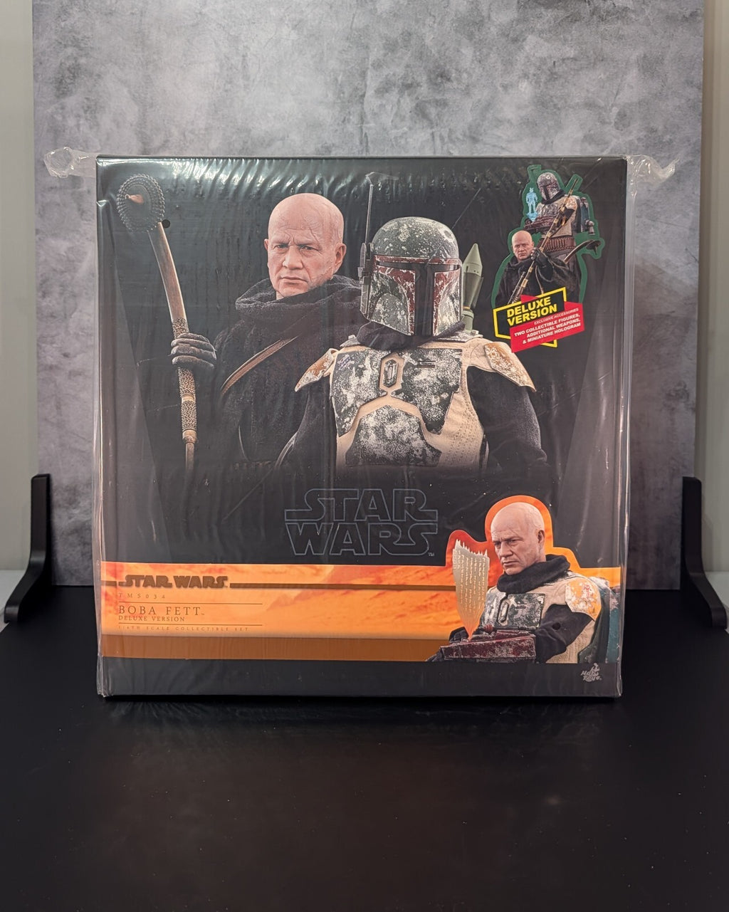Hot Toys TMS034 Star Wars Mandalorian Boba Fett Deluxe 2 Figure Set
