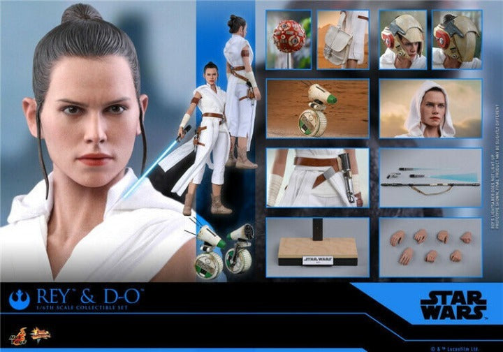 Hot Toys MMS559 Star Wars The Rise of Skywalker Rey and D-O