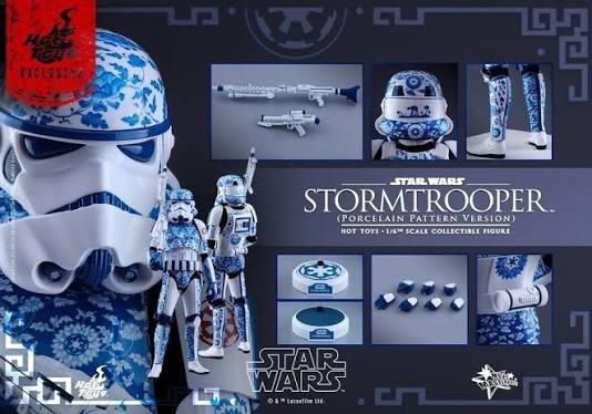 Hot Toys MMS401 Star Wars Stormtrooper (Porcelain Pattern)
