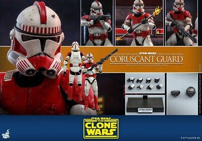 Hot Toys TMS025 Star Wars The Clone Wars Coruscant Guard