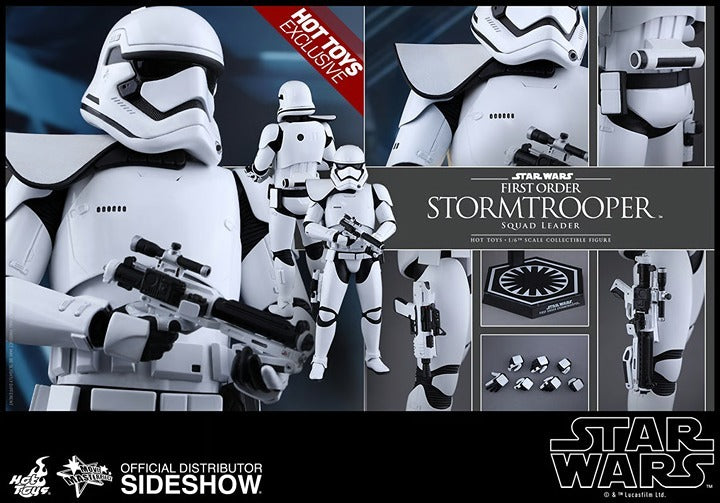 Hot Toys MMS316 Star Wars Force Awakens First Order Stormtrooper Squad Leader