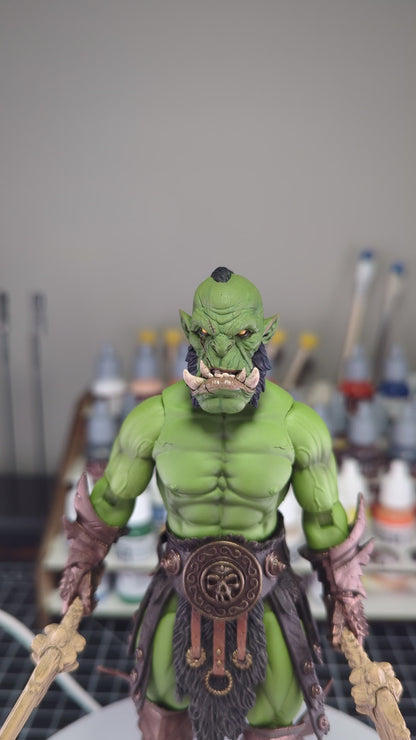 Orc v3 (Chops / Hair) (Painted)