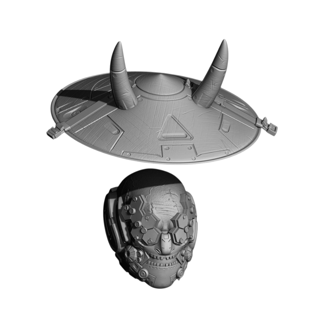 Cyber Ronin (w/ Hat)