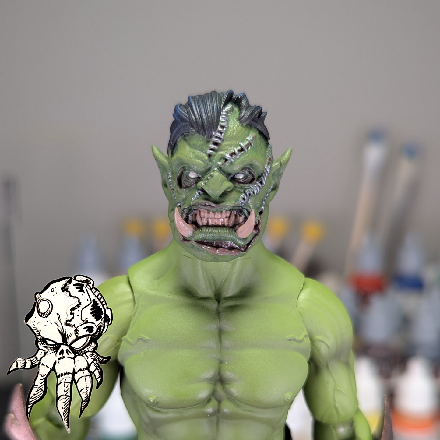 Leather Faced Orc (Painted)