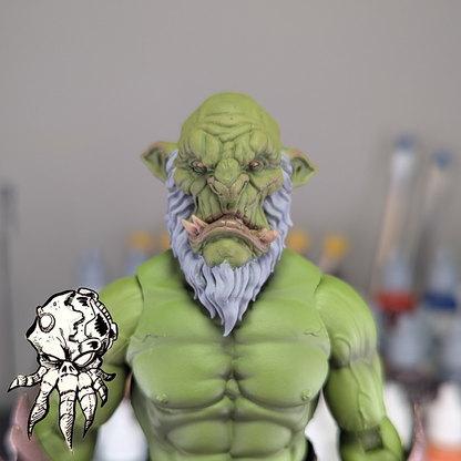 Orc v2 (Beard) (Painted)