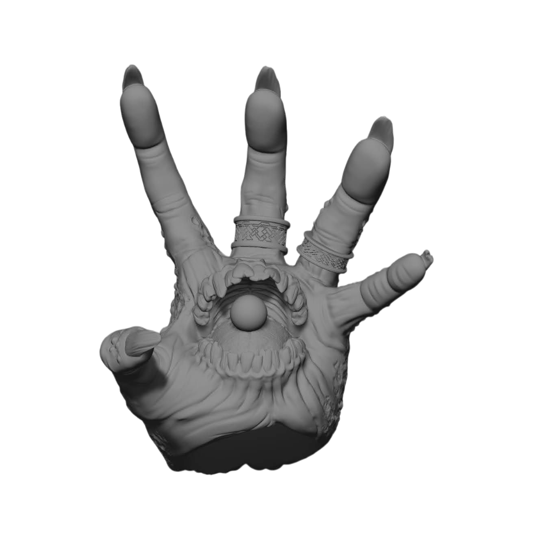 Creepy Hand w/ Eye (Left)